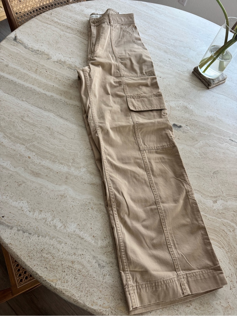 Cargo Pants in Khaki - Classic Utility Style